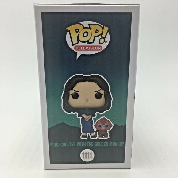 Funko Pop Television-His Dark Materials-Mrs. Coulter Golden Monkey (#1111,New) - Picture 6 of 8